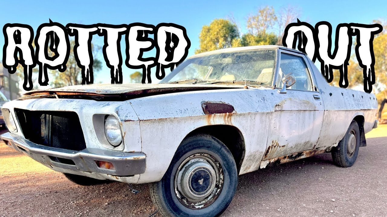 V8 HQ UTE will it RUN and DRIVE after 20 YEARS