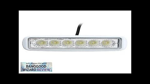 12V 6 LED Spreader Marine Flood Work White Light For Boat Yacht Review