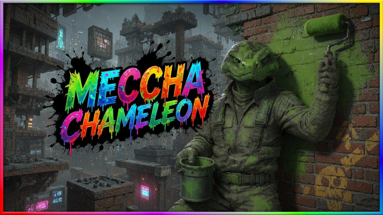 Meccha Chameleon: Hiding in Plain Sight. The Master of Disguise (collab)