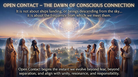Open Contact Begins Within 🕉 The Dawn of Conscious Connection 🕉 The Cosmic Reunion 🕉 Turning Point!