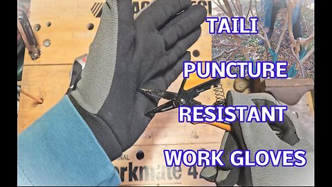 TAILI Level 2 Needlestick, Level 5 Puncture Resistant Work Gloves