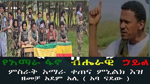 ግሎባል ፋኖ ሚዲያ 02 ከግንባር!!!ከአፋብኃ ምስራቅ አማራ ቀጠና ምኒልክ ዕዝ ዘመቻ አደም አሊ