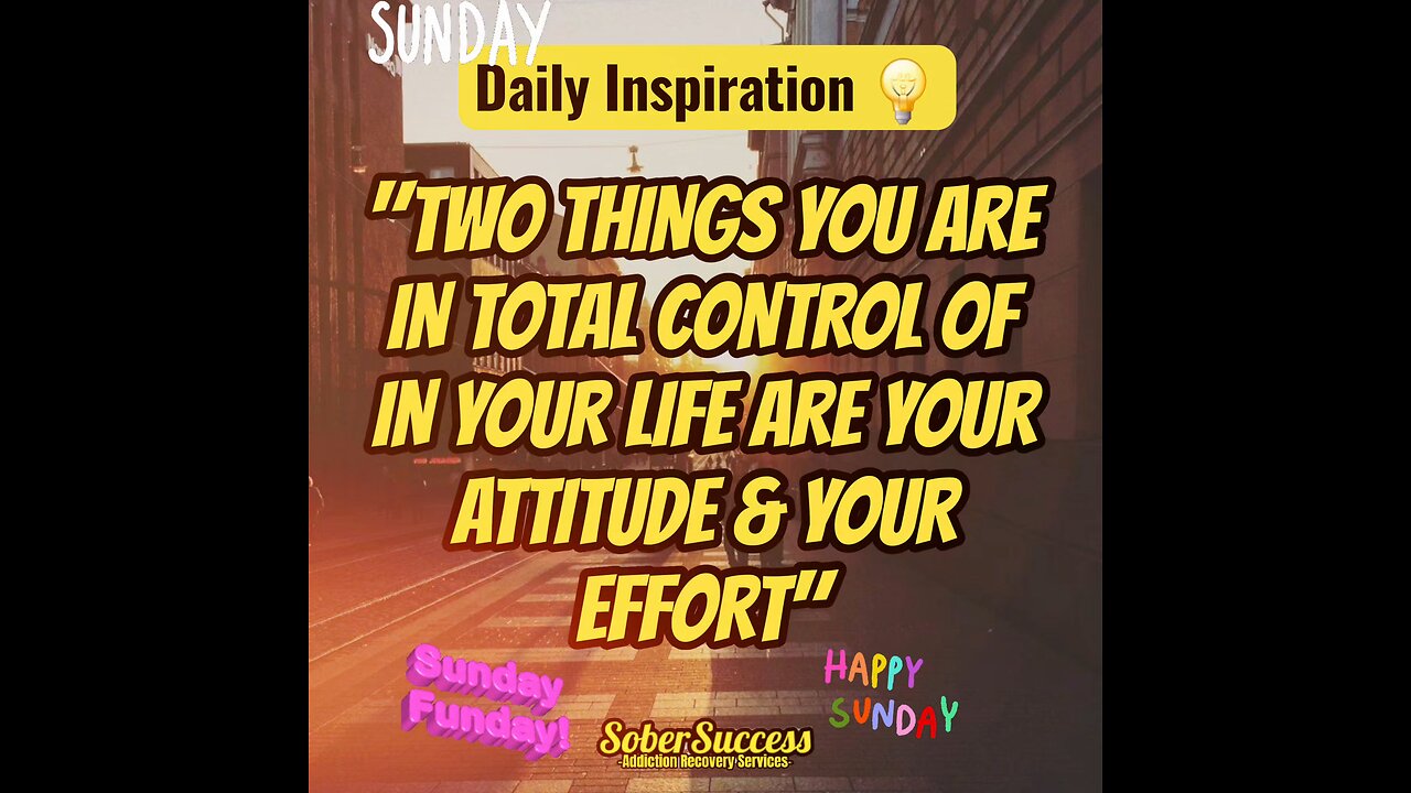 🗣Our Attitude & Effort Determine If We Have A Good Or Bad Day‼️💪#DailyInspiration #MorningQuote