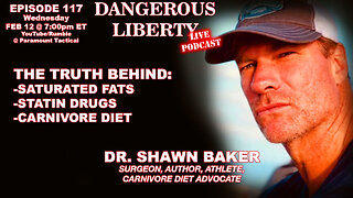 DLP117 Dr. Shawn Baker - The Truth Behind Saturated Fats, Statin Drugs, and The Carnivore Diet