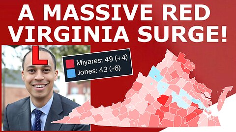 Republicans SURGE in Virginia as Jay Jones Scandal CRIPPLES Dems!