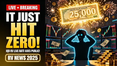 It Just Hit Zero — IQD RV Live Rate Goes Public! 🏦💰 RV News 2025 💥 Iraqi Dinar News