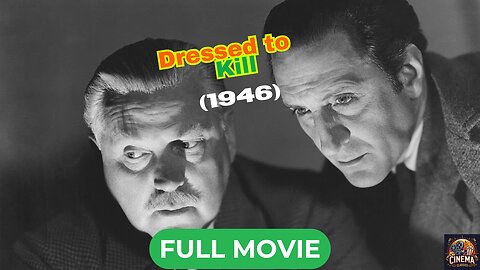 Dressed to Kill (1946) | Sherlock Holmes | Drama, Mystery | 4K Full Movie