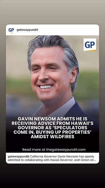 Newsom discusses Companies buying LA land