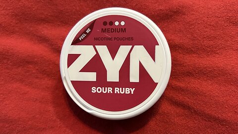 Zyn Sour Ruby (Nicotine Pouches) Review