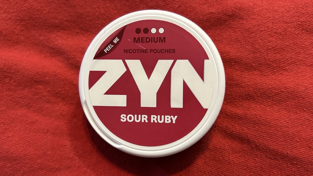 Zyn Sour Ruby (Nicotine Pouches) Review