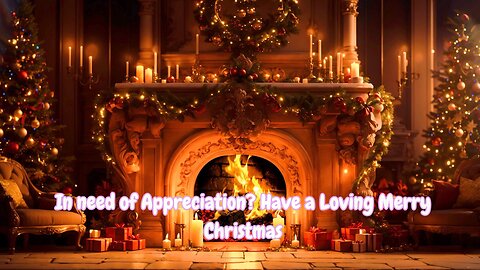 HAVE A LOVING CHRISTMAS | CHRISTMAS AMBIENCE WITH JAZZ MUSIC & FIREPLACE FULL WARMTH, LOVE & PEACE