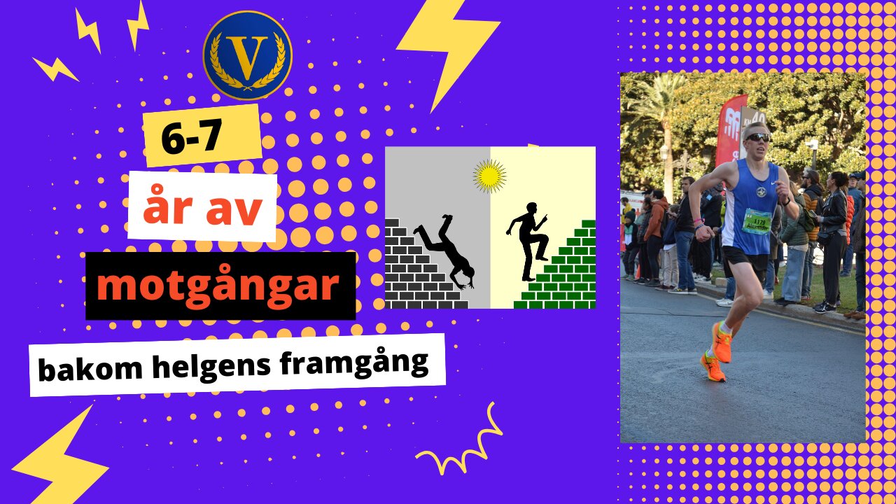 6-7 års motgångar bakom helgens framgång