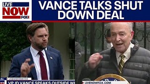 Heated comments from VP Vance on the goverment shudown deals with dems