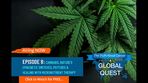 Episode 8: Cannabis, Nature’s Epigenetic Switches, Peptides & Healing with Micronutrient Therapy