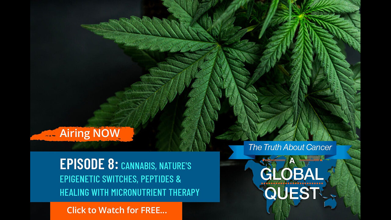 Episode 8: Cannabis, Nature’s Epigenetic Switches, Peptides & Healing with Micronutrient Therapy