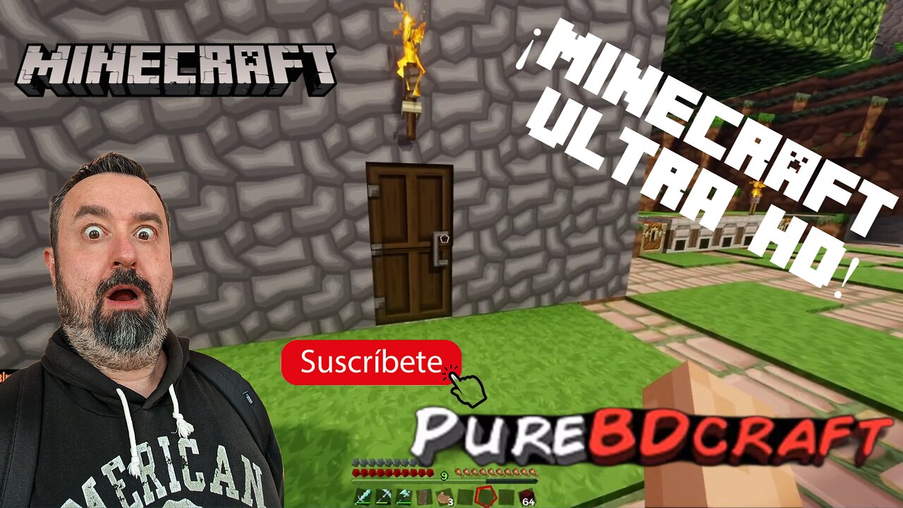 🔥 Cómo hacer que Minecraft se vea INCREÍBLE con PureBDCraft! (Descarga + Instalación) 🎨🖥️