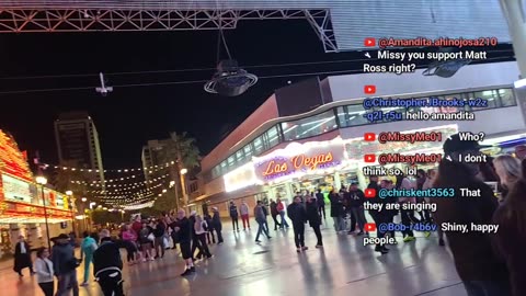 🚦 LIVE 🎤 Las Vegas 🔴 LIVE 🎶 MUSIC PARTY 🌟 Fremont Street 🎸Come JOIN the FUN VIBES! #subscribe