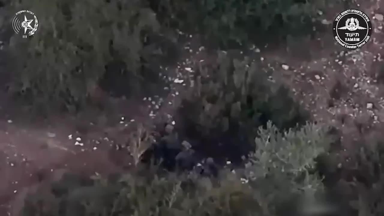 "There is a hit, all three fell in the cave area" - Watch the footage of the elimination