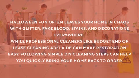 How to Clean Up Your Home After A Halloween Party