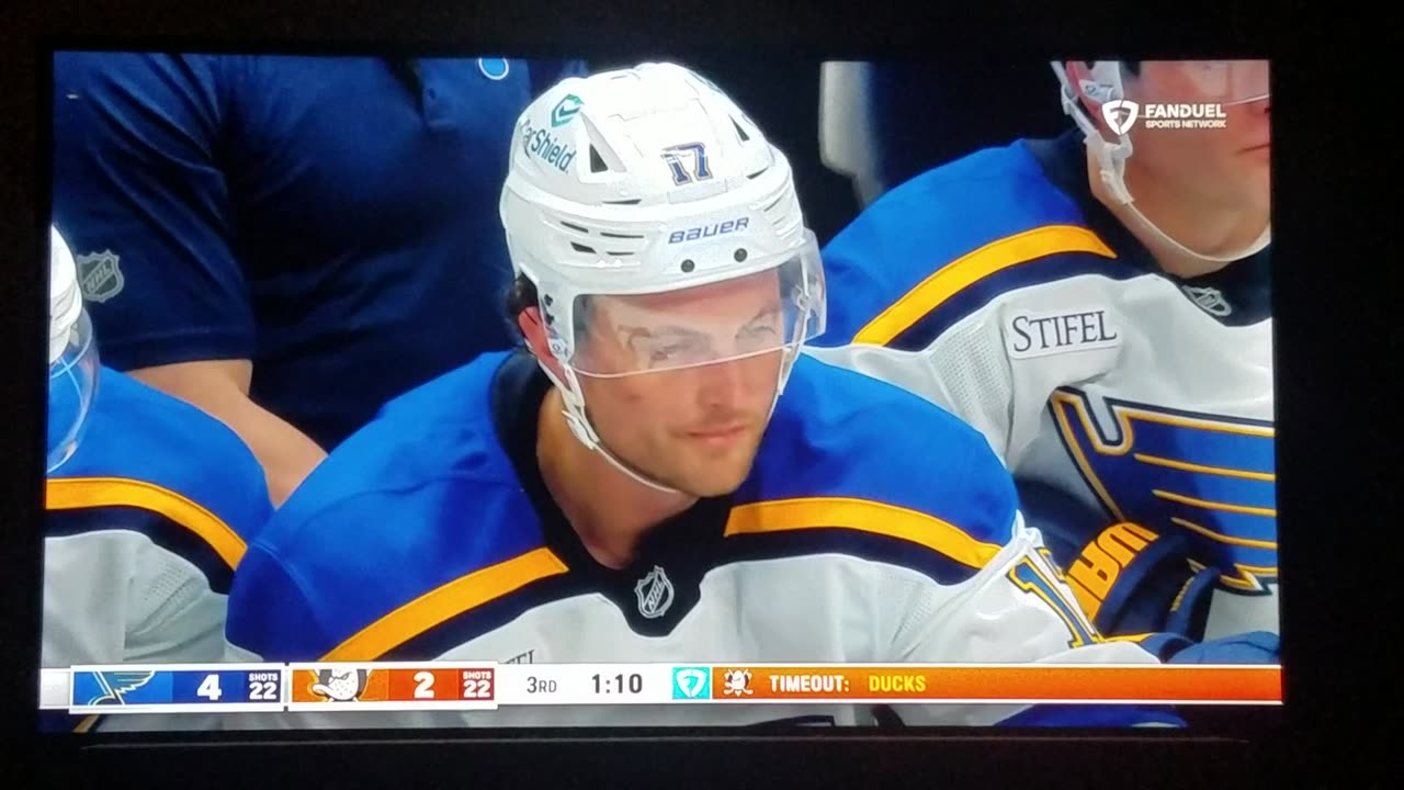 STL vs ANA - Blues Win 4-3