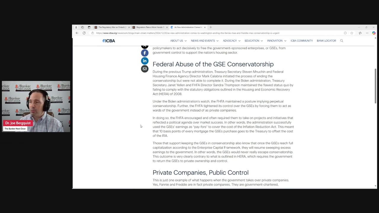 Episode 292: Ending the conservatorship for Fannie and Freddie