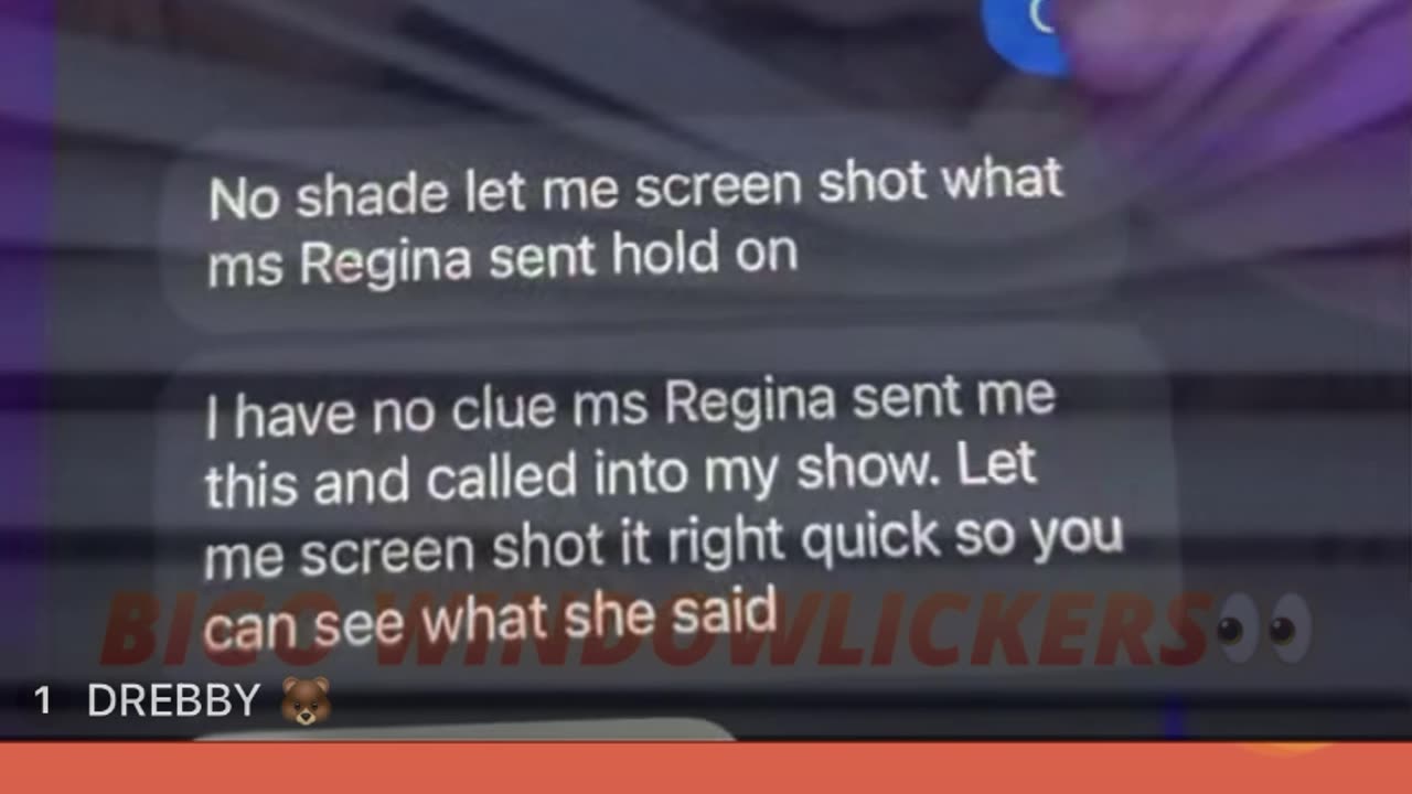 Dre Baby shows the infamous guardianship document and text messages from Tomi & Regina