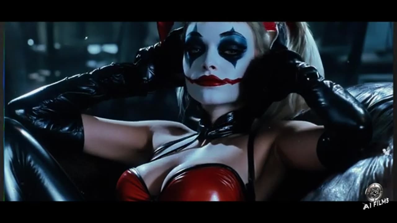 Harley Quinn _ RetroVision 1950s AI Reimagined