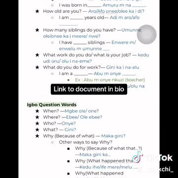 Document for Learning Spanish