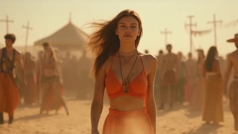 Techno Music Mix 2025 - Burning Dust - Desert Muse (Official Music Video) _ AI Cinematic