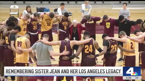 Former SoCal students remember Loyola Chicago's inspirational Sister Jean