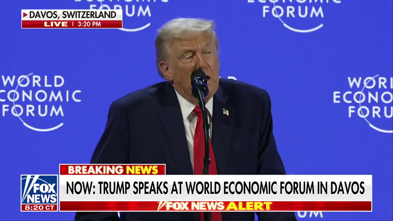 NEW: Trump Doubles Down On Greenland With Stern Warning To Denmark During Davos Address