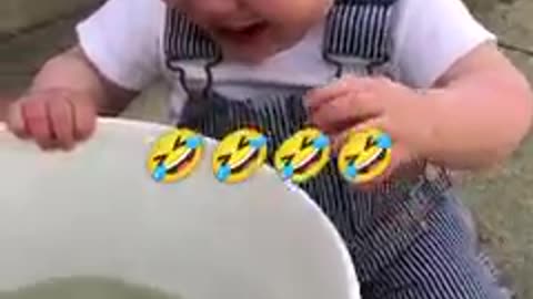cute baby funny 🤣🤣🤣🤣
