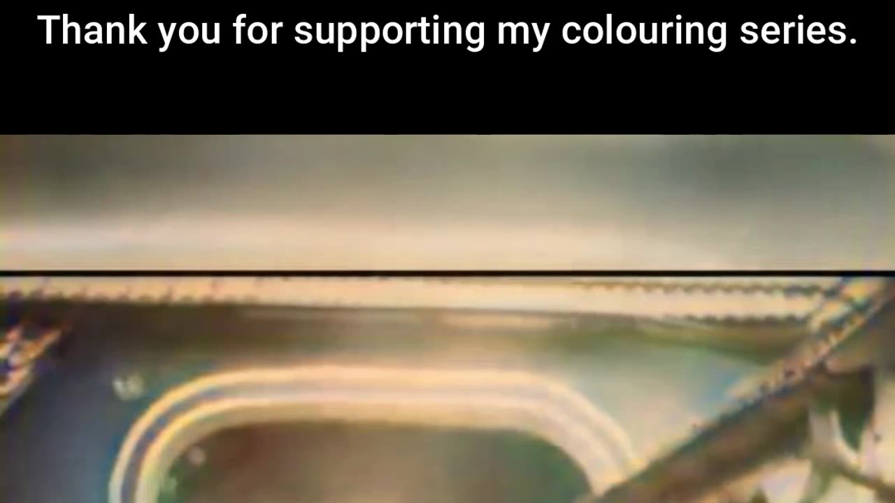 Force of War Armored Vehicle Moves Through Ruins #ColourisedHistory