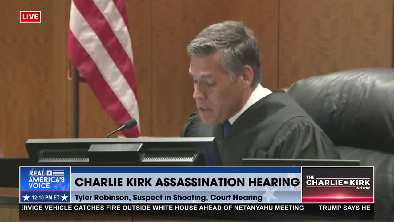 CHARLIE KIRK ASSASSINATION HEARING BEGINS: JUDGE SPEAKS