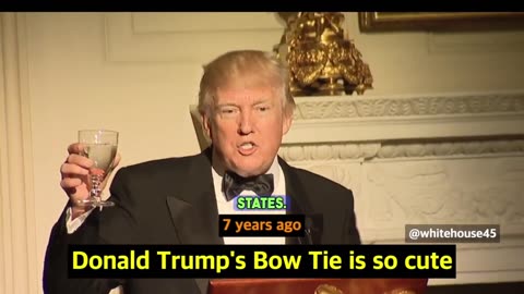 Do you wanna see Donald Trump's bow tie again?