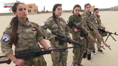 Syrian Christian Girls Defend Their Town from Western-Backed "Moderate Terrorists"