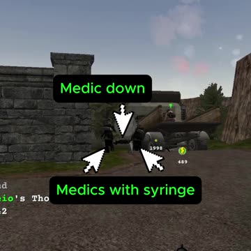 Medics trying saving a medic #windowsgame #etl #enemy #territory #legacy #shootinggame