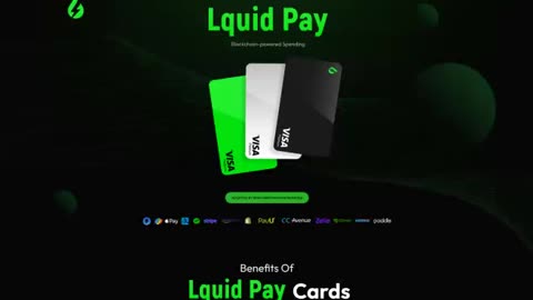 LIQUID PAY 30 DAGEN GRATIS - Visa Platinum crypto & gewoon geld debit kaart - Top Team Rob Buser