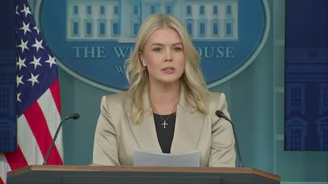 White House briefing with Karoline Leavitt - October 3, 2025