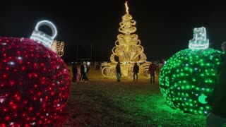 🇺🇸 The Most Magical Christmas Light Show in Washington D.C. ✨🎄Winter City Lights! ⛄