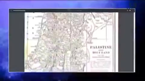 They Don't Want You To Know This! 1905 KJV Bible Map of the Holy Land Shows Palestine