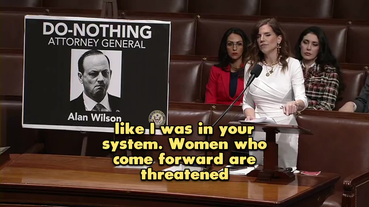 Nancy Mace exposed South Carolina Attorney General Alan Wilson for protecting predators