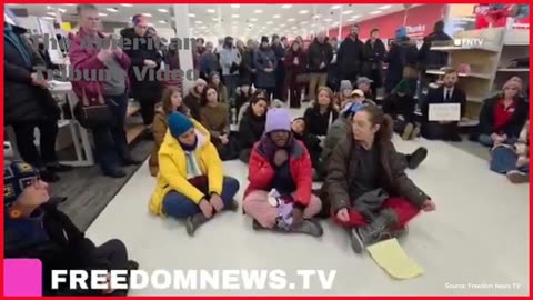 Anti-ICE Agitators Occupy Target Store in Minneapolis Over Parking Lot Dispute with ICE