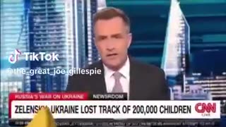 “President Zelensky has lost track of some 200,000 Children during the war”