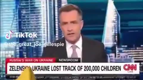 “President Zelensky has lost track of some 200,000 Children during the war”