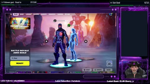 Birthday stream, playing some more Minion Masters and maybe Fortnite @MYSTIVIS
