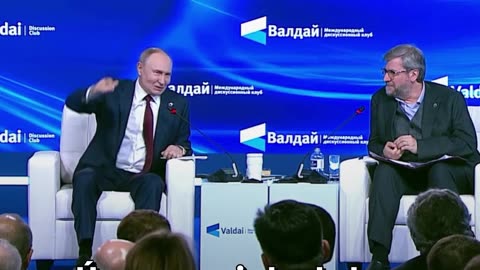 Putin parodia a Macron