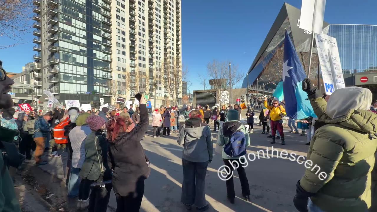 LIVE: Anti-ICE Demonstration in Minneapolis