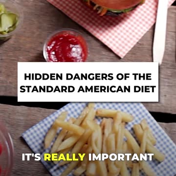 🚨 The Hidden Dangers Of The Standard American Diet (SAD) 🍔⚠️
