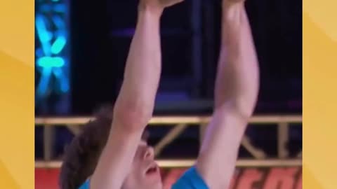 Jay Lewis is all business when it comes to the course on American Ninja Warrior.